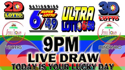 pcso 9pm live draw today